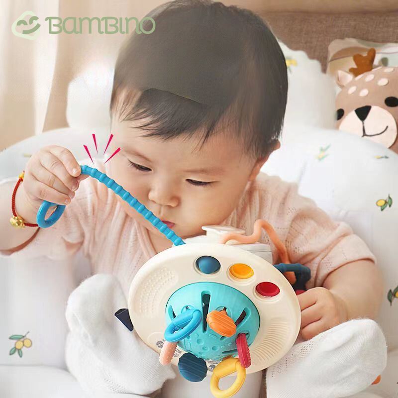 Brinquedo de Desenvolvimento Sensorial Bambino 3 em 1