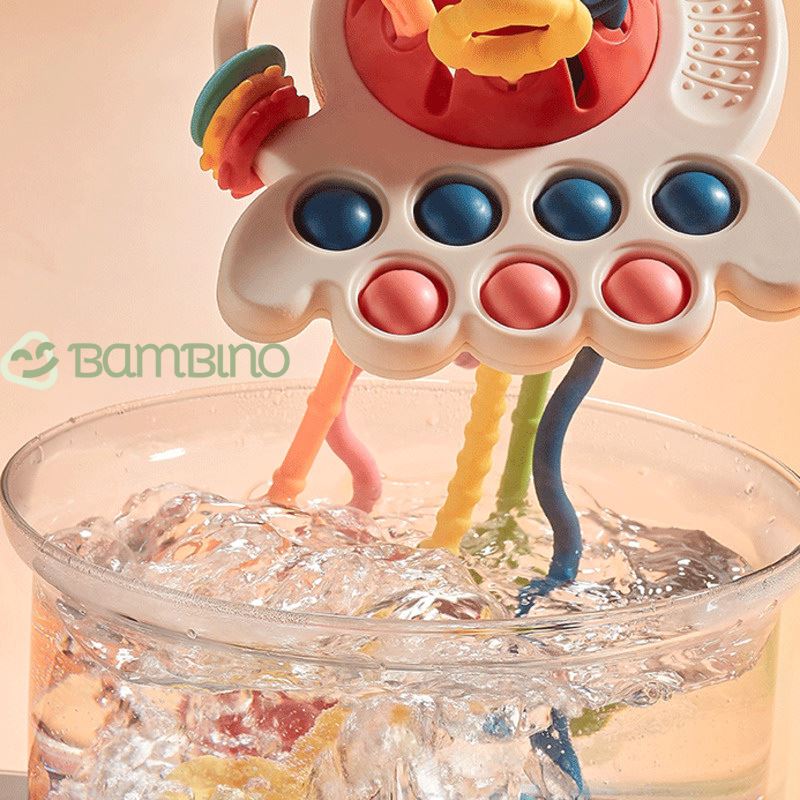 Brinquedo de Desenvolvimento Sensorial Bambino 3 em 1