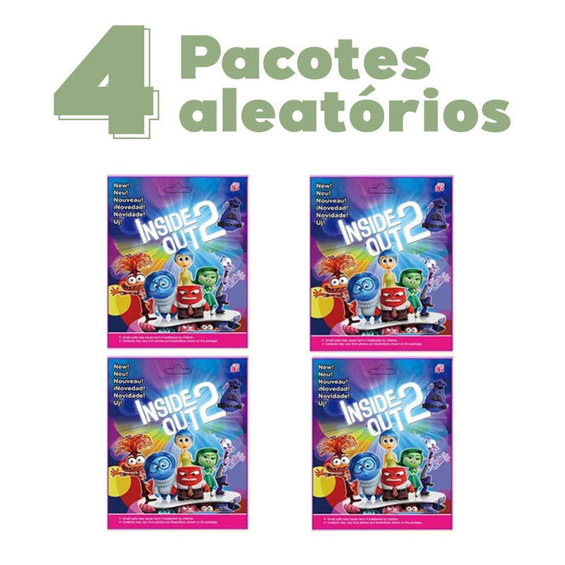 Coleção Bonecos Divertidamente com Figurinhas