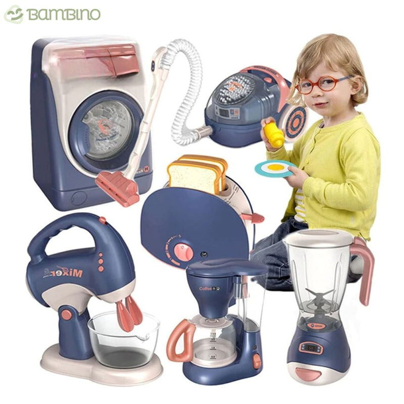 Mini Eletrodomésticos Infantis Realistas