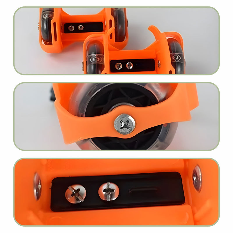 Adaptador de Rodinhas com LED para Tênis Infantil