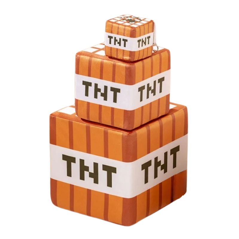 Almofada Cubo Minecraft TNT