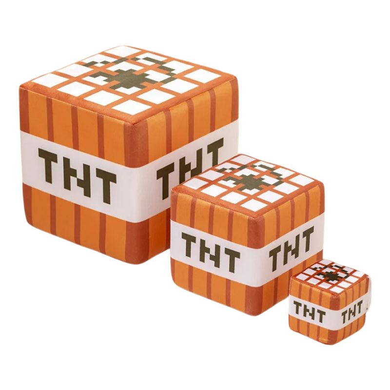 Almofada Cubo Minecraft TNT