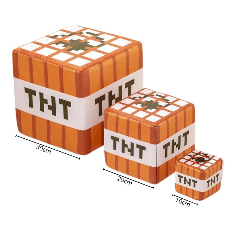 Almofada Cubo Minecraft TNT