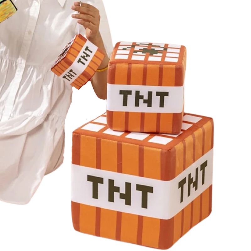 Almofada Cubo Minecraft TNT