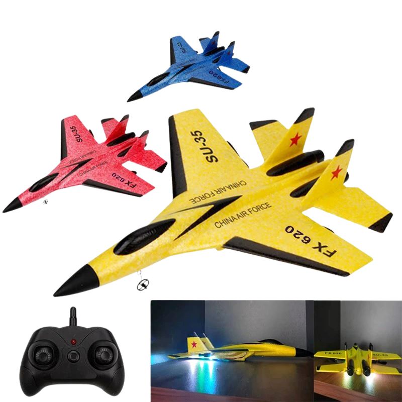 Avião Militar de Controle Remoto - Indestrutível