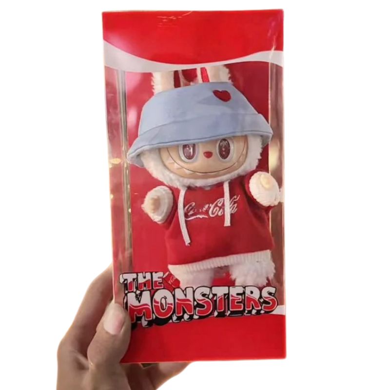 Boneco Labubu Coca Edição Limitada