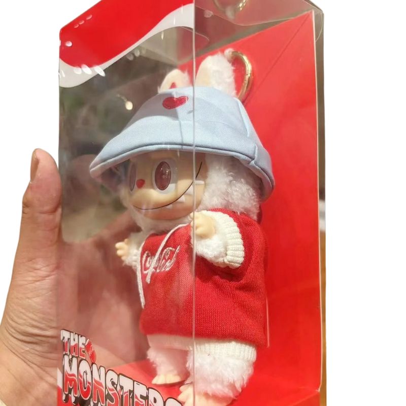 Boneco Labubu Coca Edição Limitada