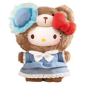 Boneco Labubu Hello Kitty Ursinho