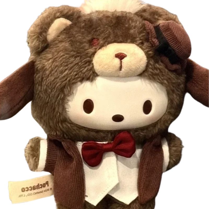 Boneco Labubu Hello Kitty Ursinho