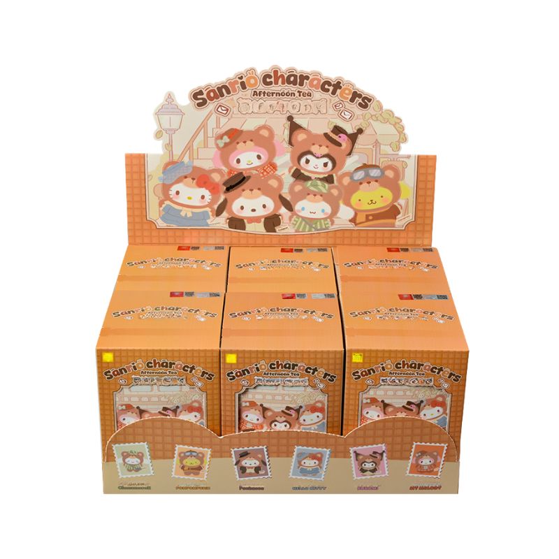 Boneco Labubu Hello Kitty Ursinho