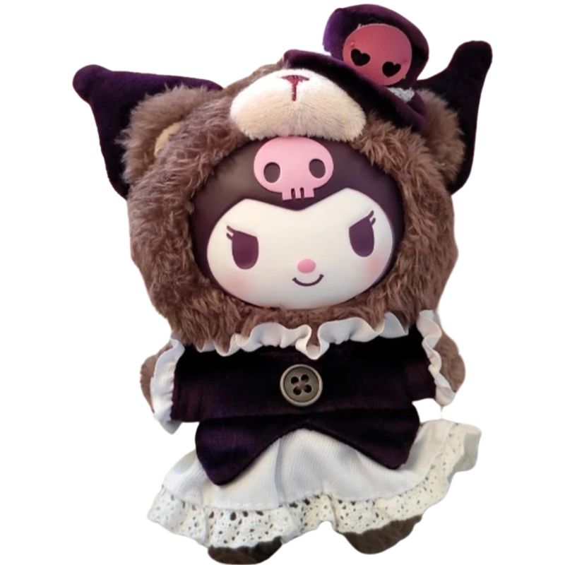 Boneco Labubu Hello Kitty Ursinho