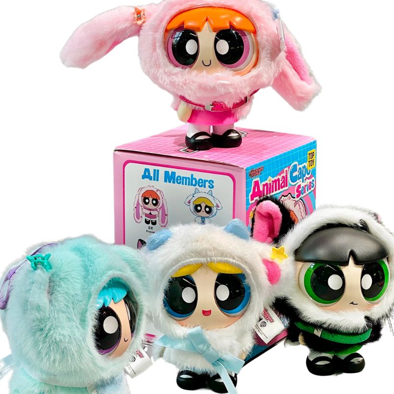 Bonecos Labubu Meninas Super Poderosas