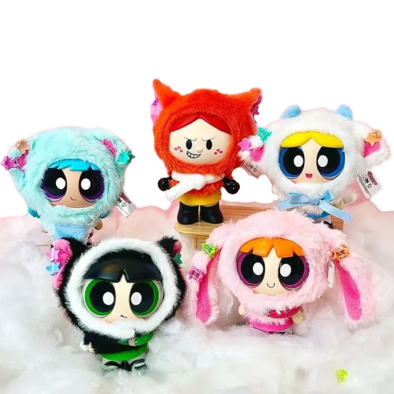 Bonecos Labubu Meninas Super Poderosas