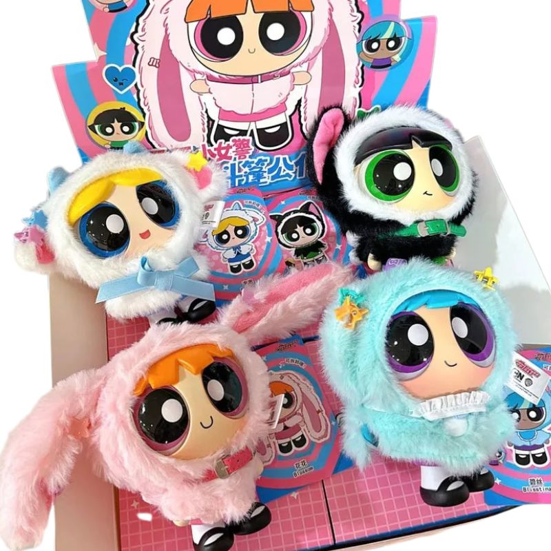 Bonecos Labubu Meninas Super Poderosas