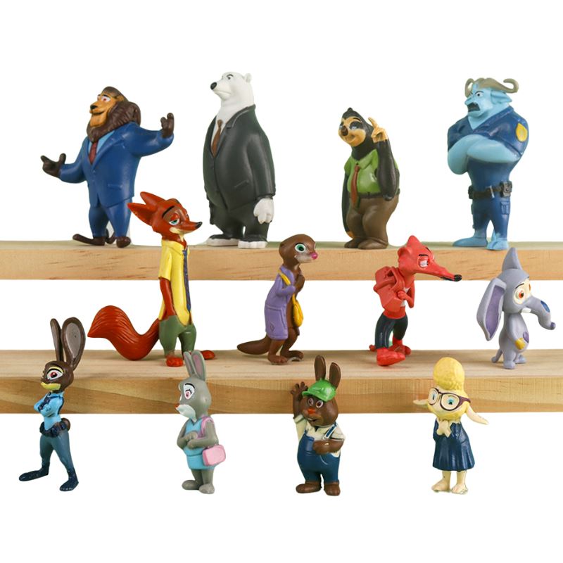 Brinquedos Zootopia Coleção Completa