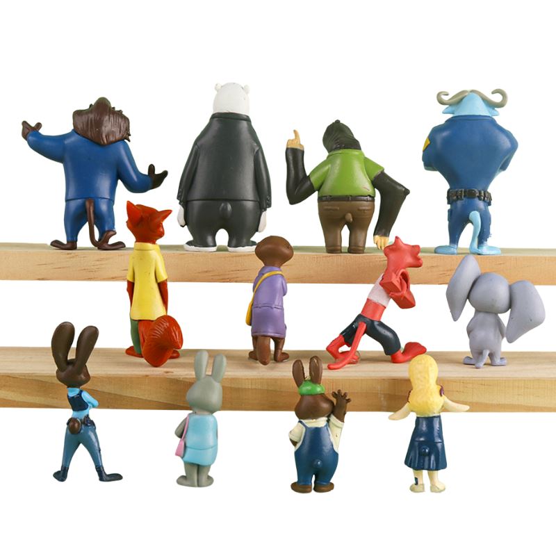 Brinquedos Zootopia Coleção Completa