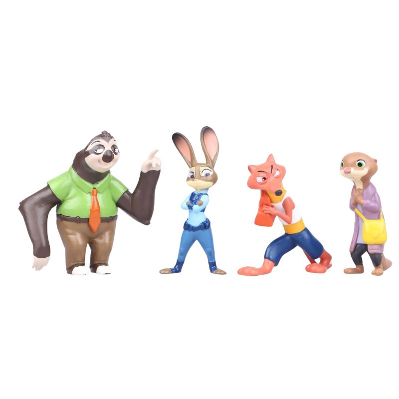 Brinquedos Zootopia Coleção Completa
