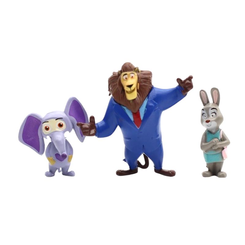 Brinquedos Zootopia Coleção Completa