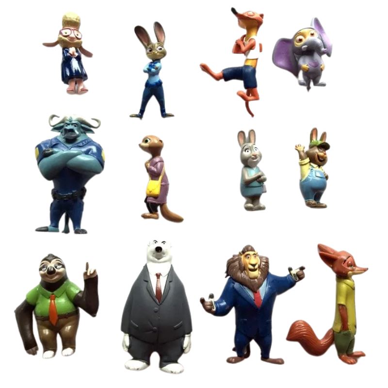 Brinquedos Zootopia Coleção Completa