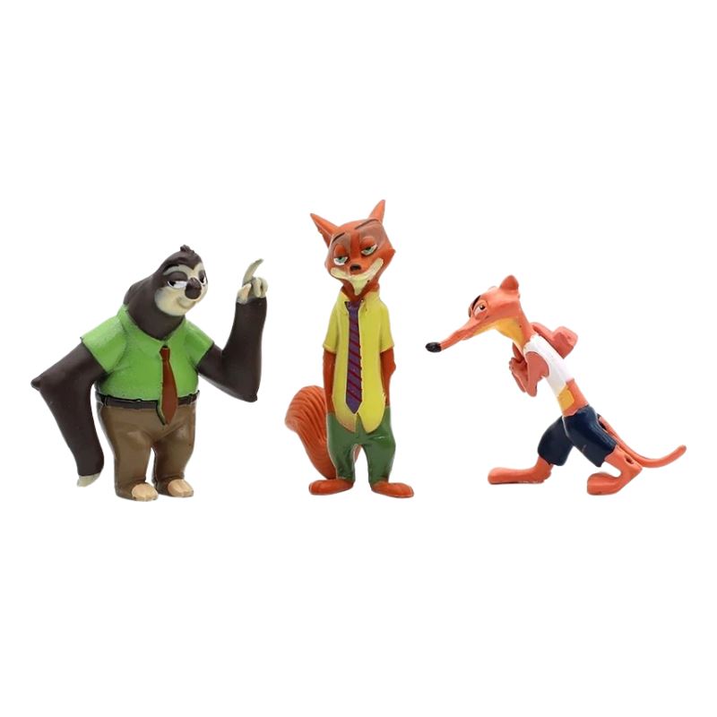 Brinquedos Zootopia Coleção Completa