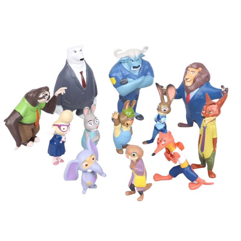 Brinquedos Zootopia Coleção Completa