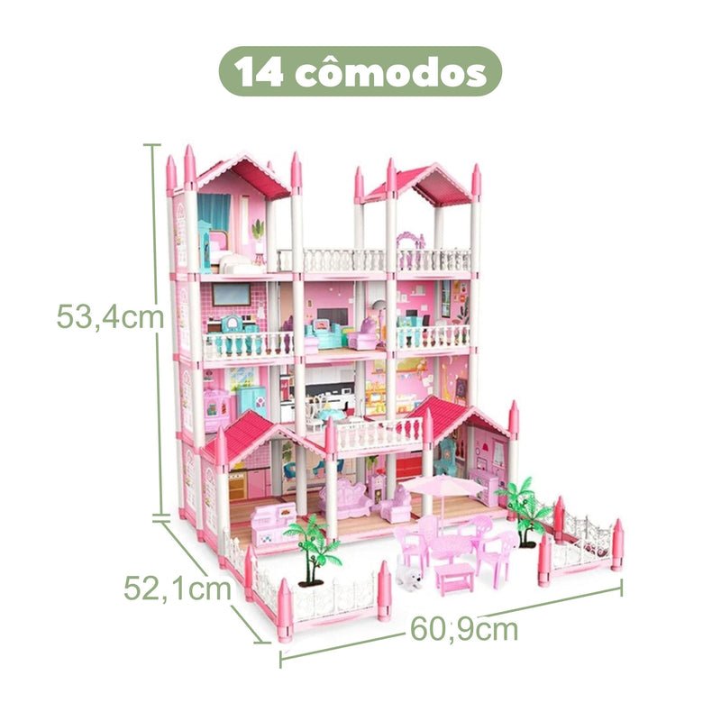 Casinha de Boneca Infantil Bambino