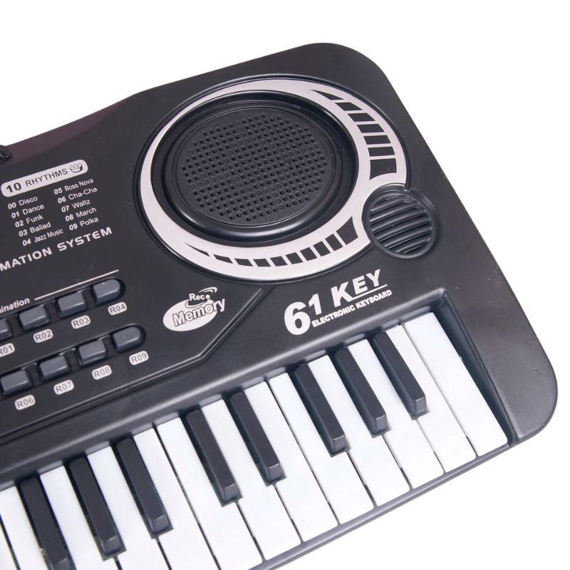 Teclado Elétrico Com Microfone Infantil