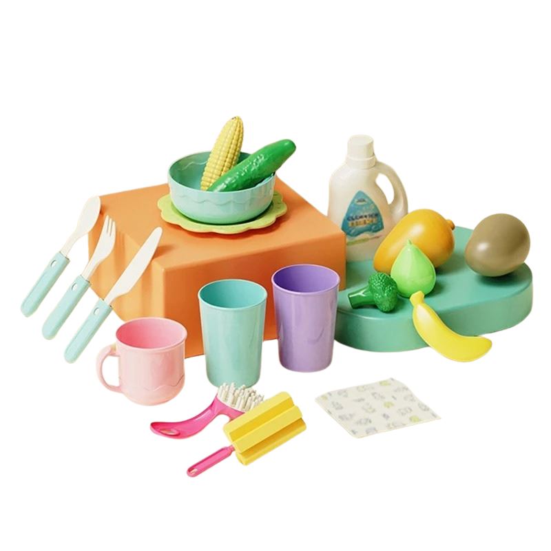 Pia de Brinquedo que sai Água com Acessórios