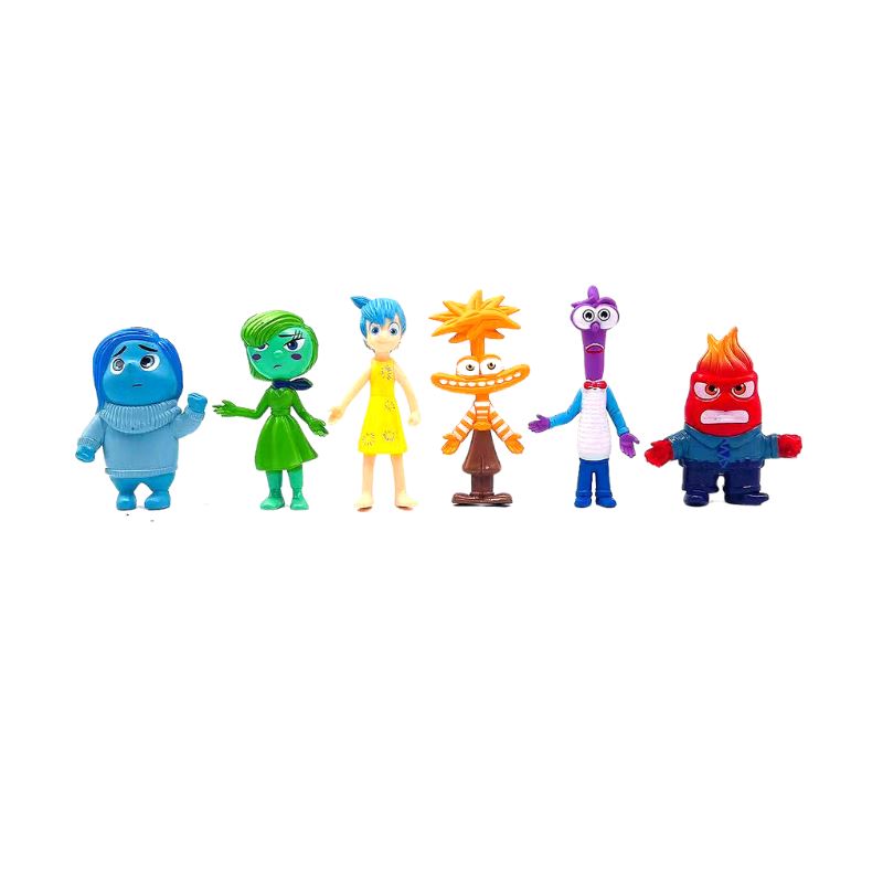 Coleção Bonecos Divertidamente com Figurinhas