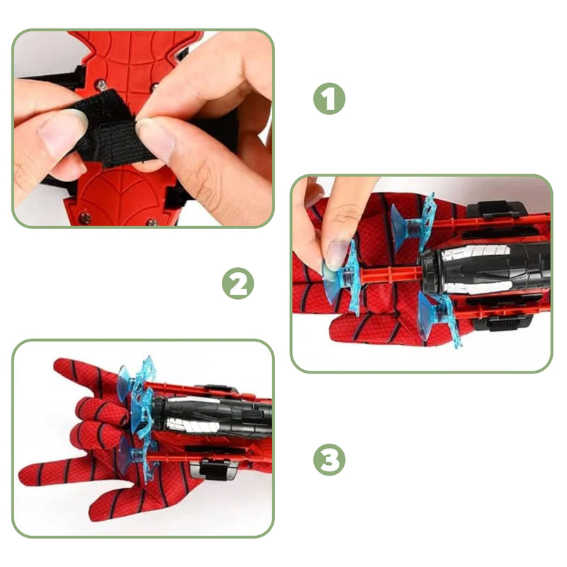 Lança Teia Homem Aranha + 3 Dardos de brinde!