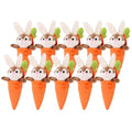Mini Coelho de pelúcia com cenoura