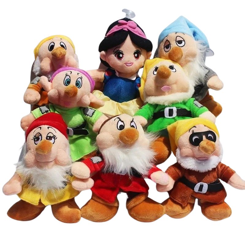 Pelúcia Branca de Neve e os Sete Anões