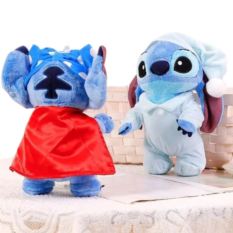 Pelúcia Stitch com Roupa do Filme
