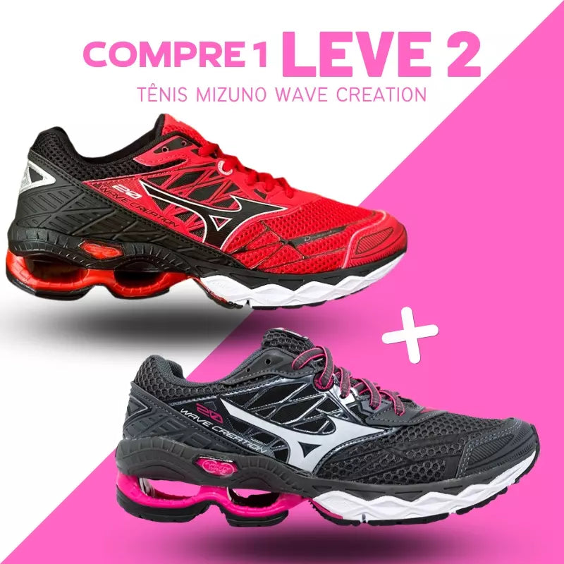 Tênis Mizuno Wave Creation [COMPRE 1 LEVE 2]