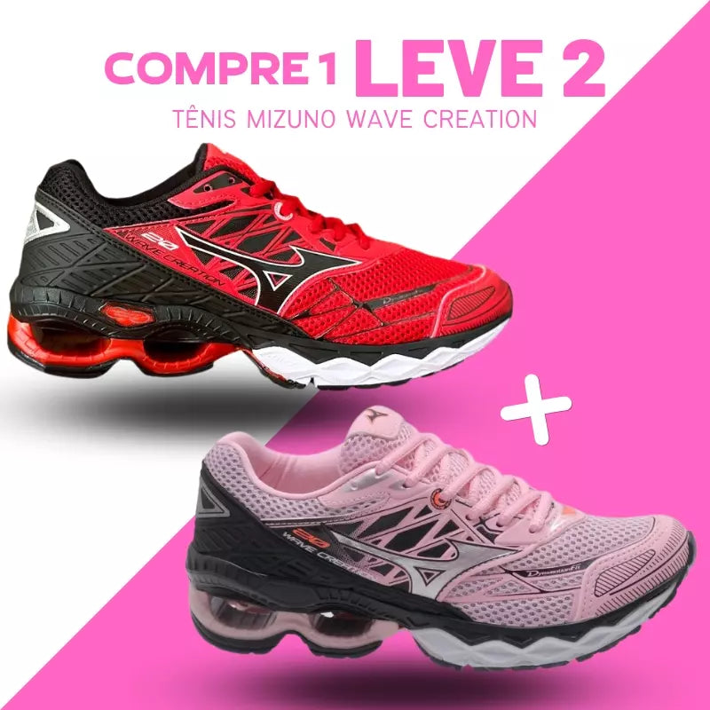 Tênis Mizuno Wave Creation [COMPRE 1 LEVE 2]