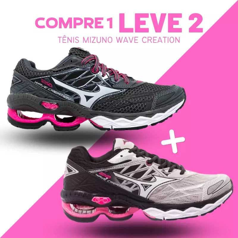 Tênis Mizuno Wave Creation [COMPRE 1 LEVE 2]