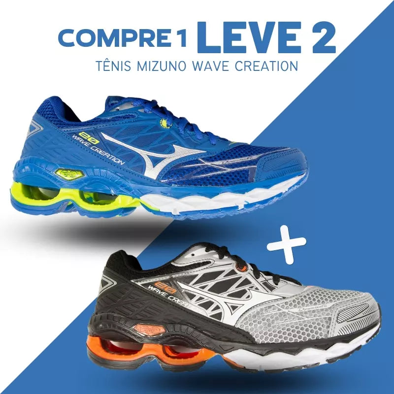 Tênis Mizuno Wave Creation [COMPRE 1 LEVE 2]