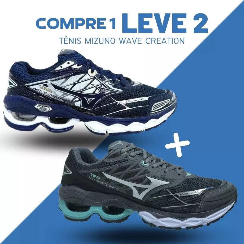 Tênis Mizuno Wave Creation [COMPRE 1 LEVE 2]