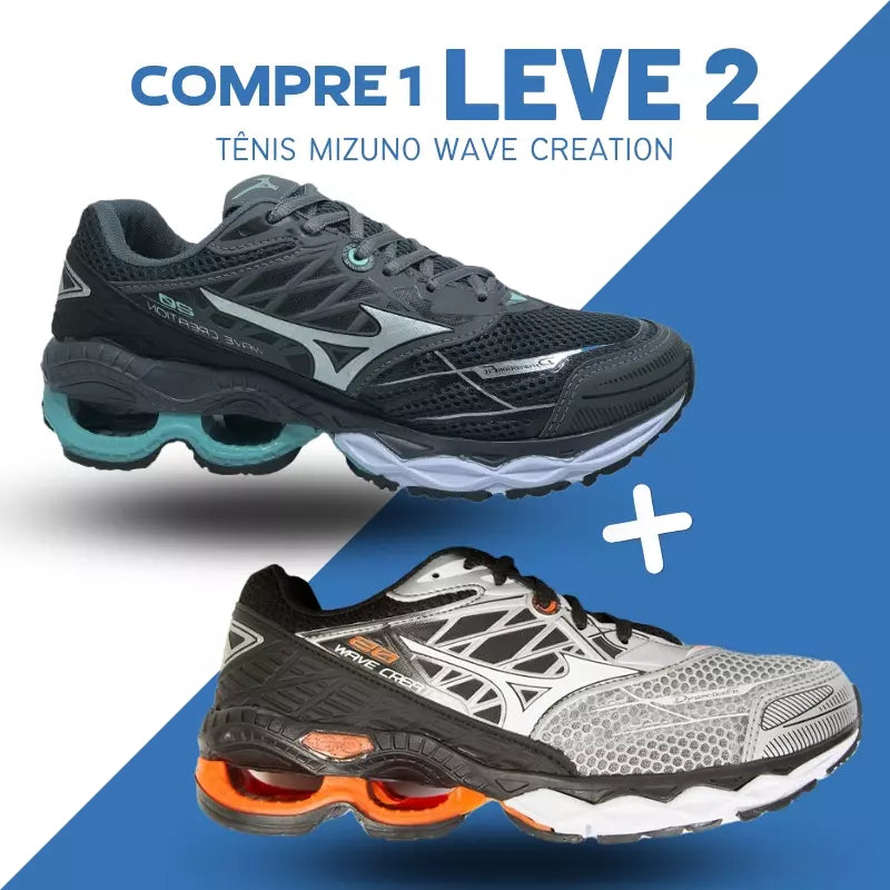 Tênis Mizuno Wave Creation [COMPRE 1 LEVE 2]